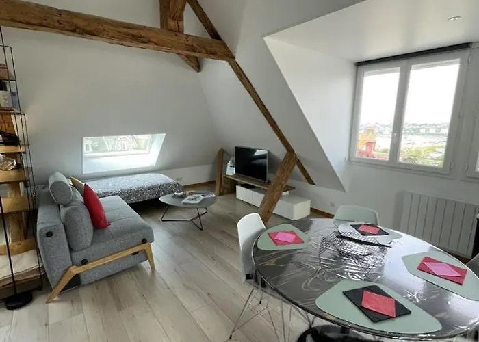 アパート Le Loft De Flore ディエップ